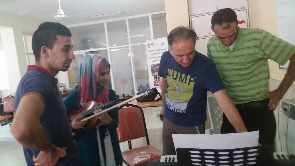 “You will find me in the sound”, music therapy in Bethlehem