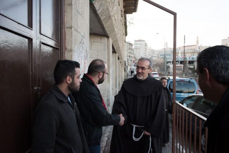 Der Kustos des Heiligen Landes zu Besuch bei den Gemeinschaften in Bethlehem