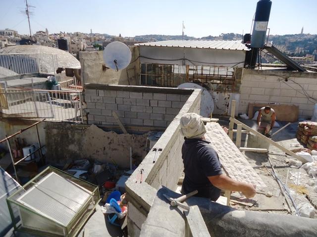 Vier neue Appartements für die arabisch-christliche Gemeinde Jerusalems fertiggestellt: die lebenden Steine der Erinnerung