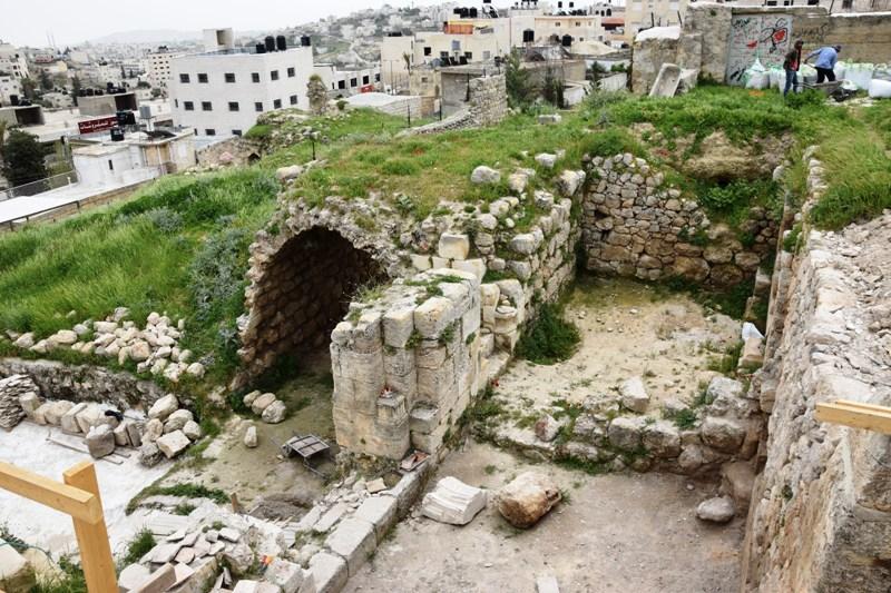 Ausgrabungen am Sanktuarium des Heiligen Lazarus in Bethanien
