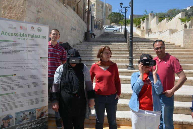 Accesible Palestine: a virtual visit to the tomb of Lazarus in Bethany