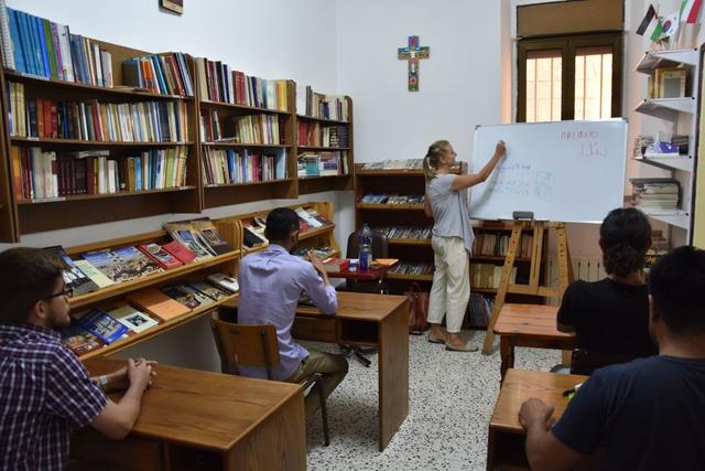A Betlemme e Gerusalemme: lezioni di italiano per i giovani e i novizi della Custodia