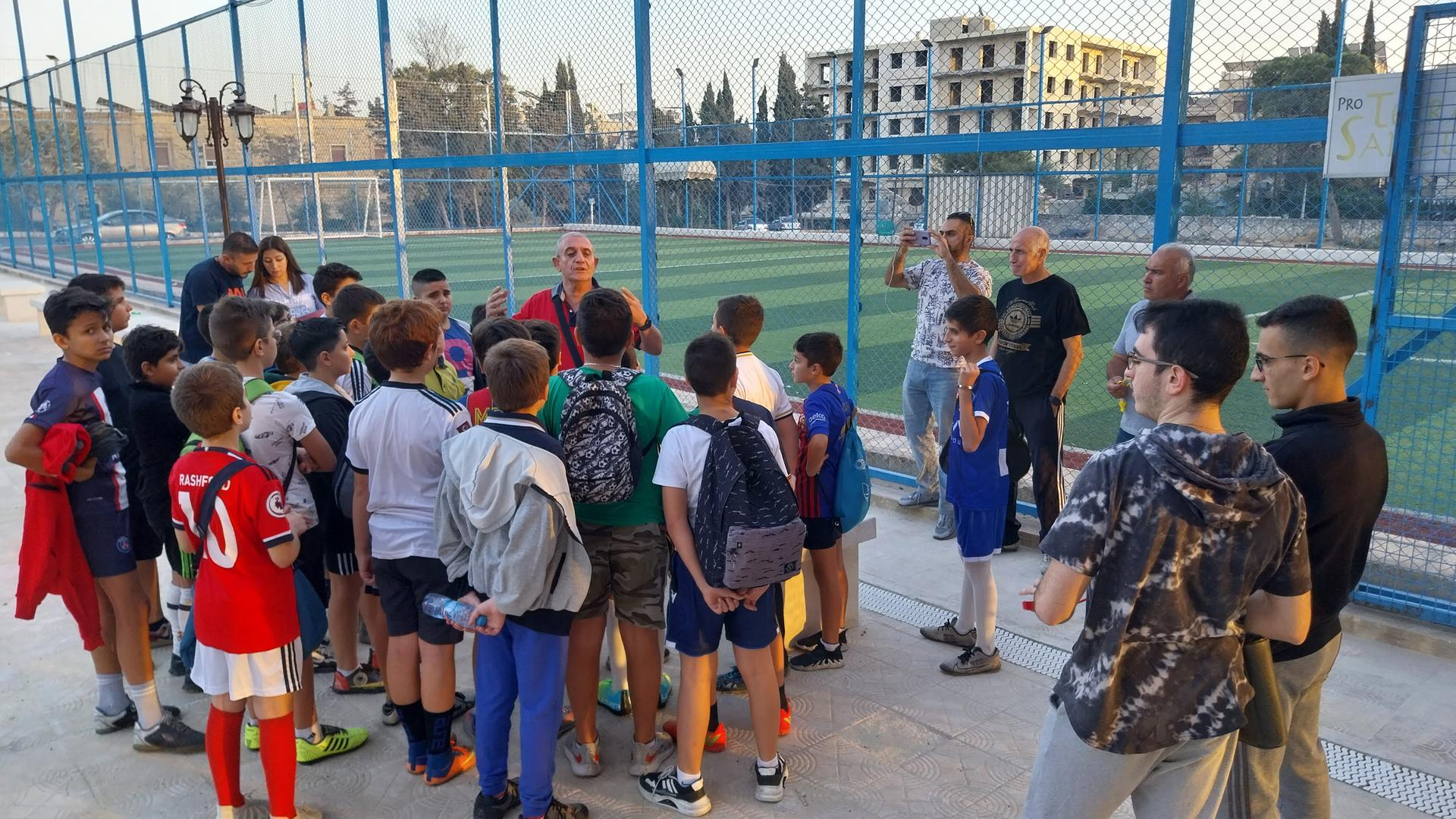 L&#8217;avventura della Terra Sancta Football Academy di Aleppo
