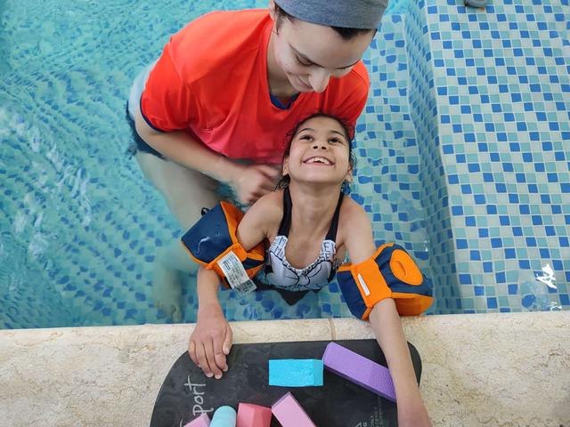 La nuova piscina dell&#8217;Hogar Niño Dios