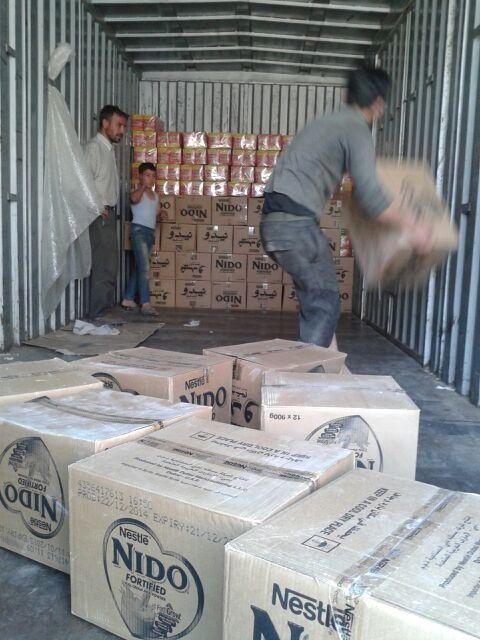 Private: Syria: foodstuffs and medicines reach Aleppo, thanks to a project funded by the Italian Cooperation for development