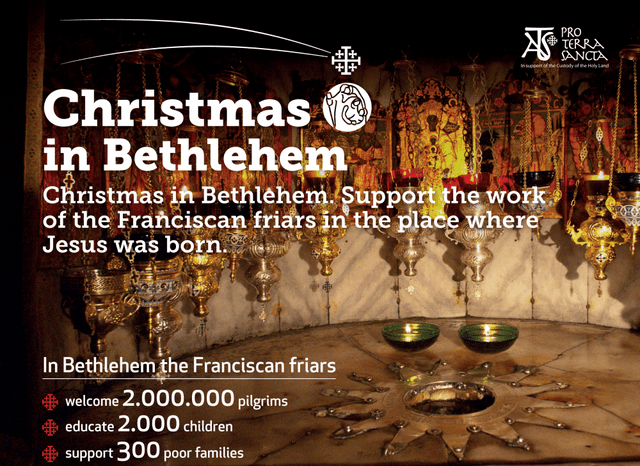 Weihnachtskampagne für Bethlehem