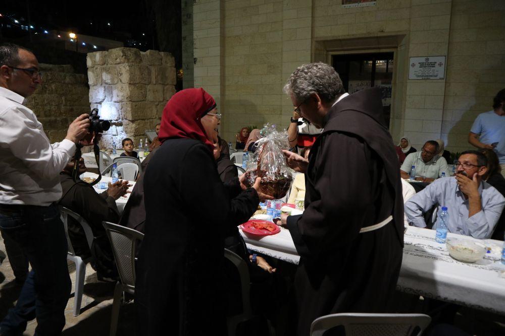Bethany. At the Franciscan monastery, an Iftar of &#8220;hospitality, friendship and brotherhood&#8221;