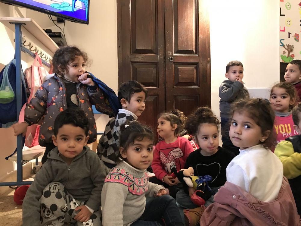 Jerusalem: ein gemütlicher Kindergarten für weniger glückliche Kinder
