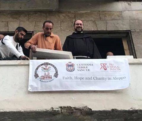 Faith, Hope and Charity in Aleppo. Last stop of our trip to Syria