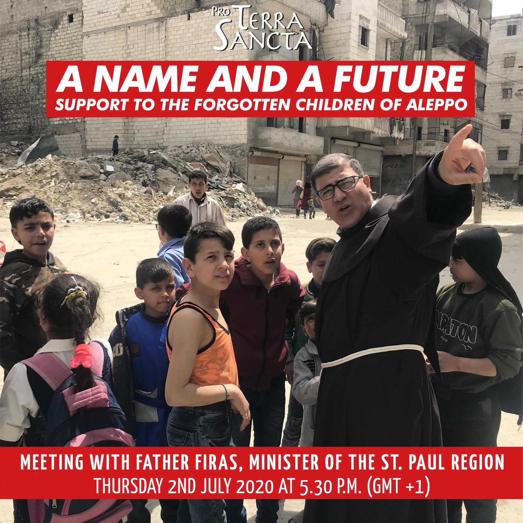 A Name and a Future. Support to the forgotten children of Aleppo_Ibreviary