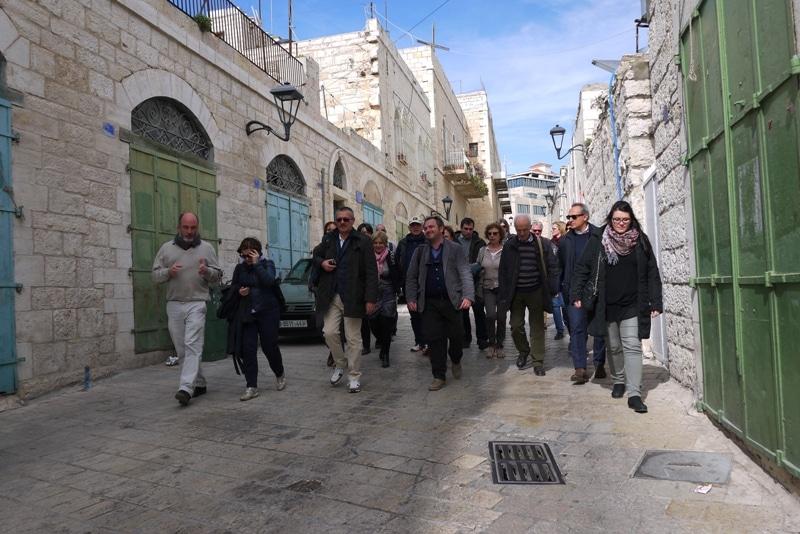 Das Kollegium der Wohltäter der Vereinigung pro Terra Sancta besucht Jerusalem