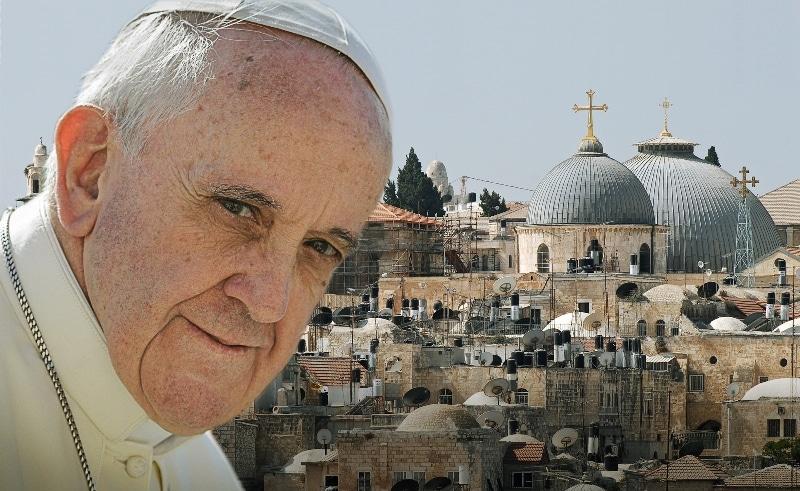 Papa Francesco a Gerusalemme