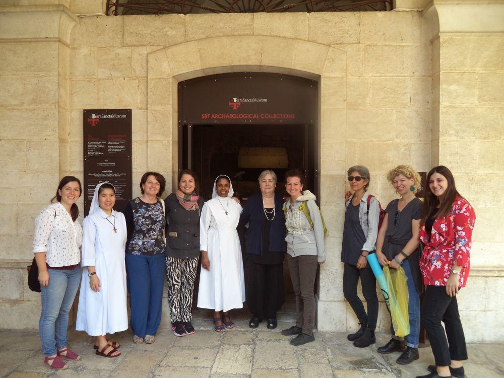 The visit of the JACC NGO for refugees to the Terra Sancta Museum