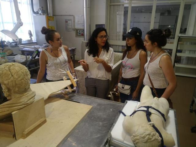 Rand und Vialet: Von Damaskus nach Italien, um die Kunst der Restaurierung zu erlernen