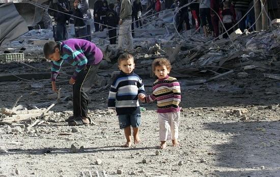 Gaza et la Syrie: interminables tragédies du Moyen-Orient, les voix de ceux qui sont sur le terrain