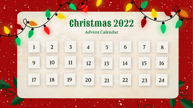 Advent Calendar 2022