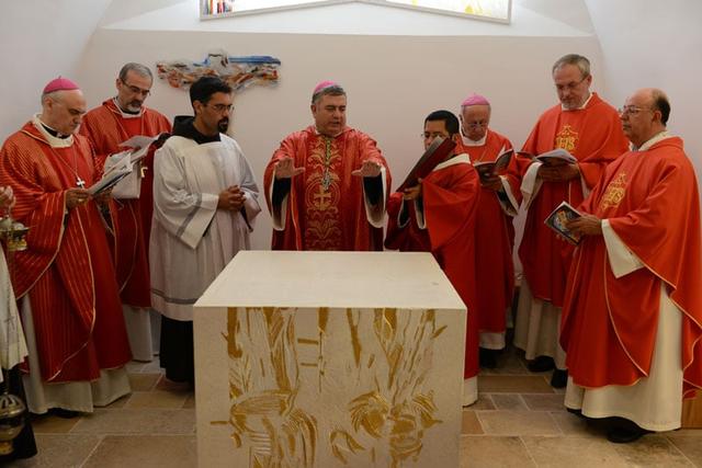 Inauguration du nouveau couvent de S. Francesco ad Coenaculum