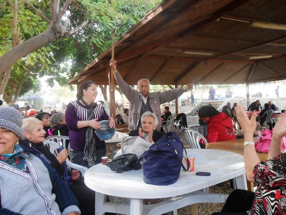 For the elderly of Bethlehem a trip to Jericho is a reason for joy