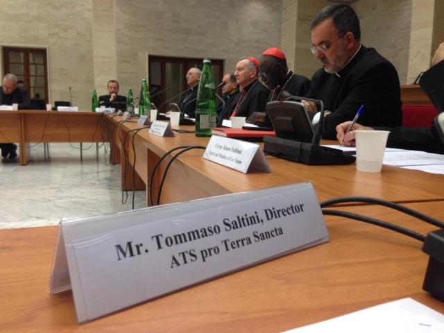 The situation in Syria: Association pro Terra Sancta in Rome for the meeting organised by “Cor Unum”