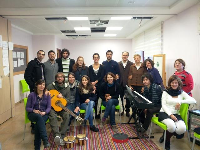 “Nourishing body and soul”: a music therapy course for those who work with children with disabilities in Bethlehem