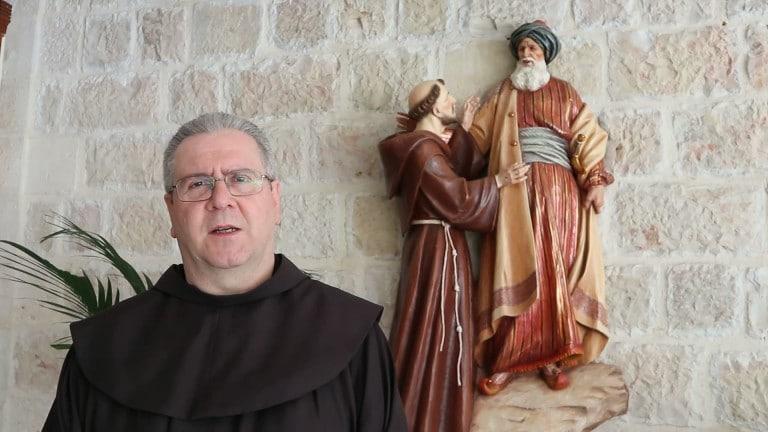 Il saluto del Custode, padre Francesco Patton, presidente di Associazione pro Terra Sancta