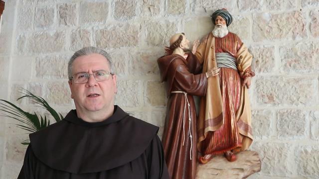 Grüße von den Kustos des Heiligen Landes, Pater Francesco Patton, Präsident der Vereinigung pro Terra Sancta