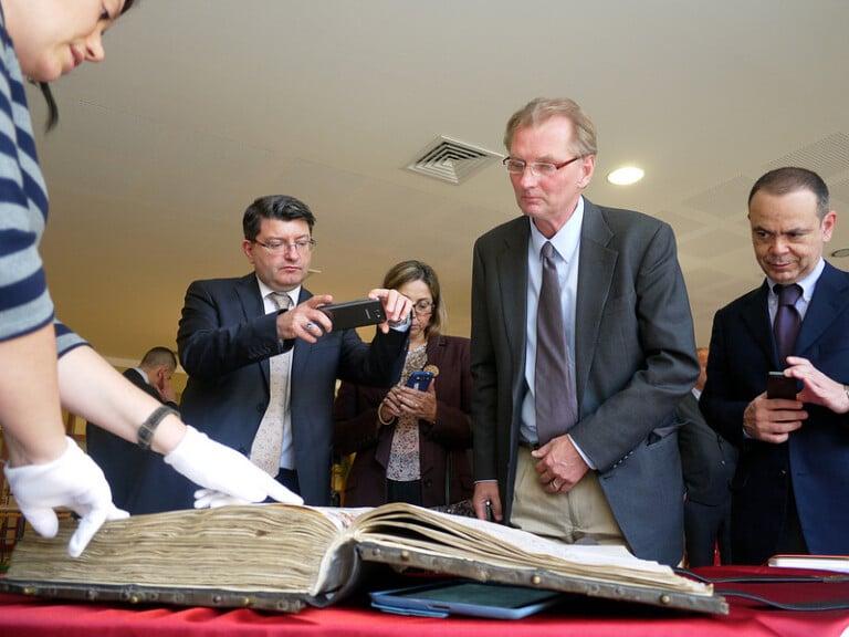 The Project of the Terra Sancta Museum presented to the consuls of Jerusalem