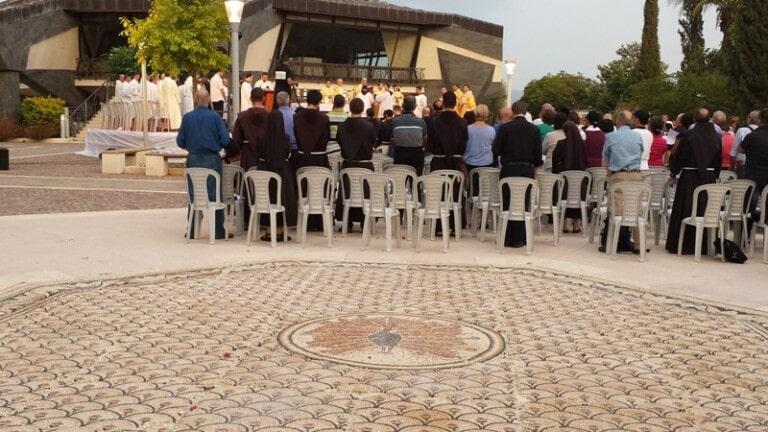 Capernaum’s Byzantine mosaic: brought back to life through a faithful reproduction