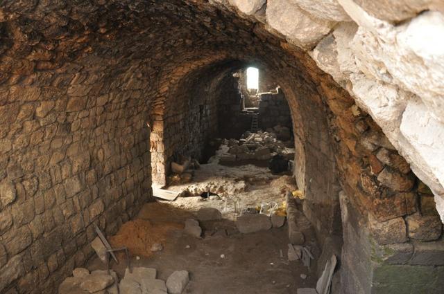 Sabastiya: the Crusaders room is back to its splendor