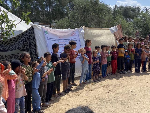 La voce della bambina di Palestina