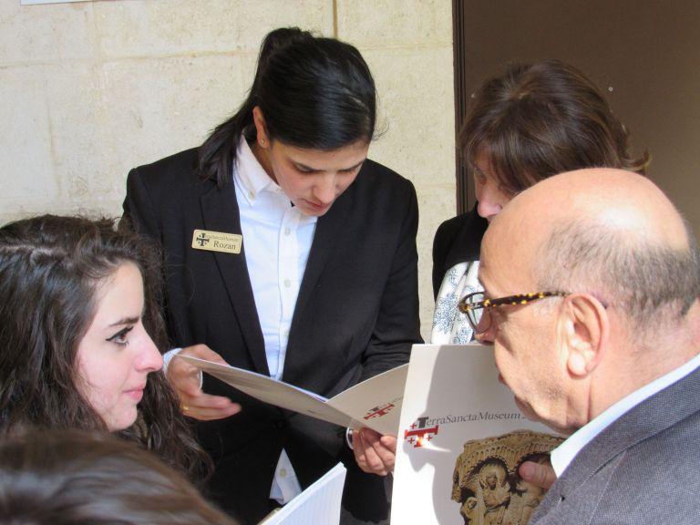 Terra Sancta Museum on the Via Dolorosa, because “no one knows about it”