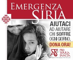 ATS pro Terra Sancta all’interno del coordinamento degli interventi umanitari cattolici in Siria