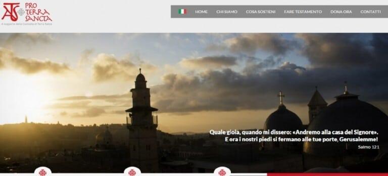 Enter into the history of the Holy Land, visit the new site on legacies